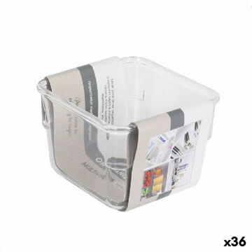 Organizador Confortime Poliestireno 8 X 8 X 6 cm (7,5 X 7,5 X 5,6 cm)