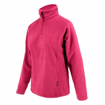 Forro Polar Joluvi Surprise 2.0 Half Mulher Rosa Choque XS