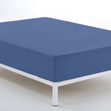 Lençol de Baixo Ajustável Fijalo Azul 160 X 190/200 cm