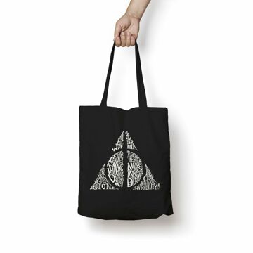 Mala de Compras Harry Potter Deathly Hallows 36 X 42 cm