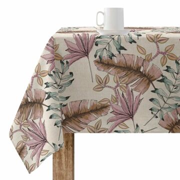 Toalha de Mesa Belum Bege 250 X 155 cm Floral