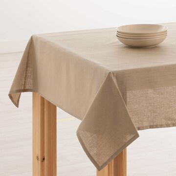 Toalha de Mesa Muaré 300 X 150 cm Taupe