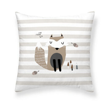 Capa de Travesseiro Kids&cotton Kenai a Bege 50 X 50 cm