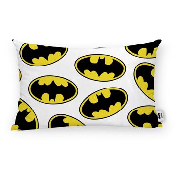 Capa de Travesseiro Batman Branco 30 X 50 cm