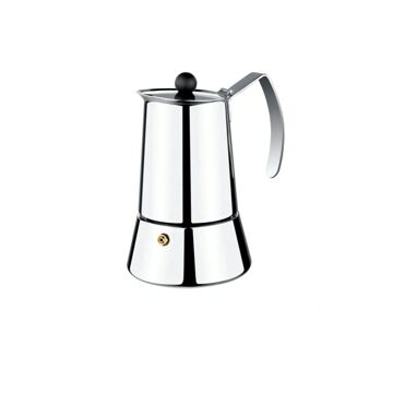 Cafeteira Italiana Monix M630010 Cinzento Aço Inoxidável