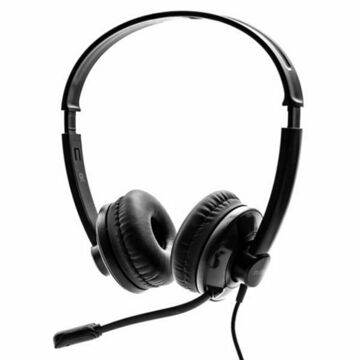 Auriculares com Microfone Nilox NXAU0000003 Preto