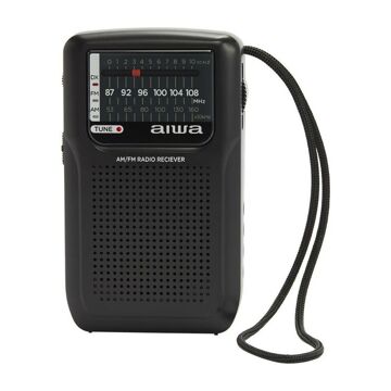 Rádio Portátil Aiwa RS33 Preto Am/fm