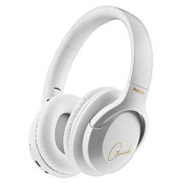 Auriculares Bluetooth com Microfone Ngs Branco