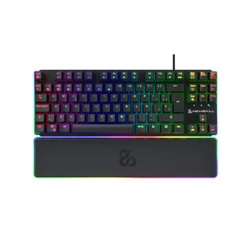 Teclado Gaming Newskill Gungnyr Tkl Pro Qwerty Espanhol Preto LED Rgb