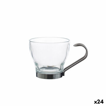 Conjunto de Chávenas de Café La Mediterránea Amberg 100 Ml 3 Peças 24 Unidades 9 X 6,5 X 6 cm