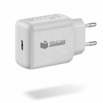 Carregador de Parede + Cabo Usb-c Pccom Branco 20 W