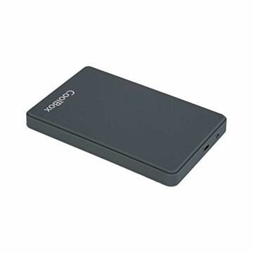 Invólucro de Disco Rígido Coolbox COO-SCG2543-8 2,5" USB 3.0 USB Cinzento