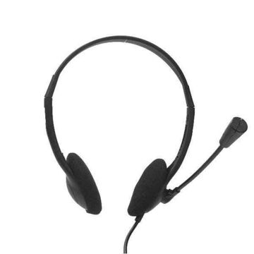 Auriculares com Microfone Nilox NXAU0000002 Preto