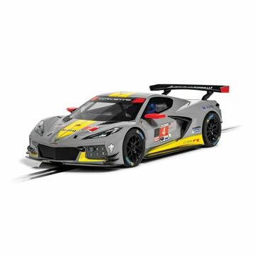 Figuras Scalextric Chevrolet Corvette C8R Fassler 18 X 11 X 11 cm Vermelho Azul