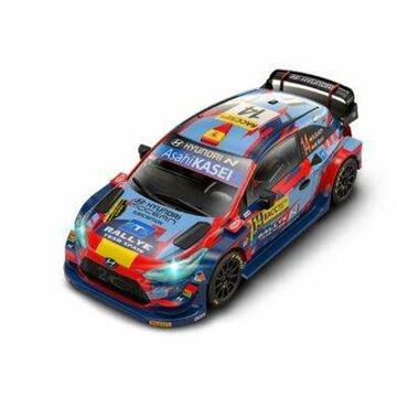 Figuras Scalextric Hyundai I-20 Wrc - Solans 18 X 9 X 9 cm Vermelho Azul