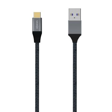 Cabo USB a para Usb-c Aisens A107-0630 50 cm Cinzento