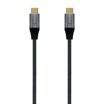 Cabo Usb-c Aisens A107-0634 2 M Cinzento