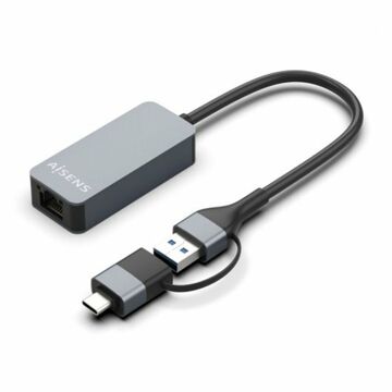 Cabo USB Aisens A109-0710 Cinzento