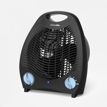 Aquecedor Portátil Universal Blue Preto 2000 W