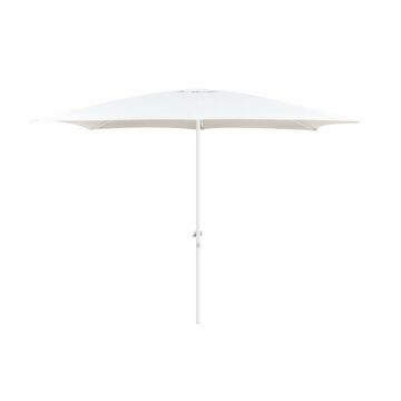 Parasol Alba Alumínio Branco 300 X 200 cm