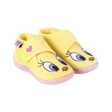 Pantufas para Crianças 3D Looney Tunes Amarelo 23