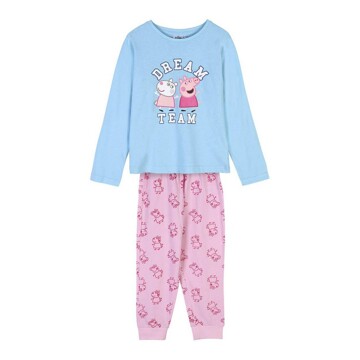 Pijama Infantil Peppa Pig Azul Claro 2 Anos