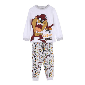 Pijama Infantil Looney Tunes Cinzento 8 Anos