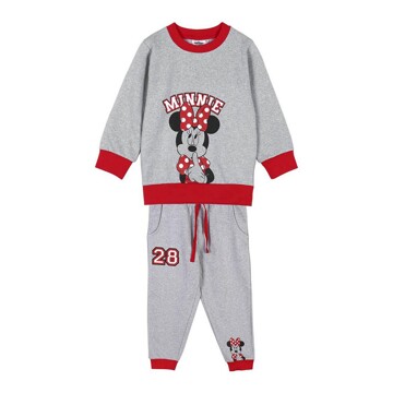 Fato de Treino Infantil Minnie Mouse Cinzento 3 Anos