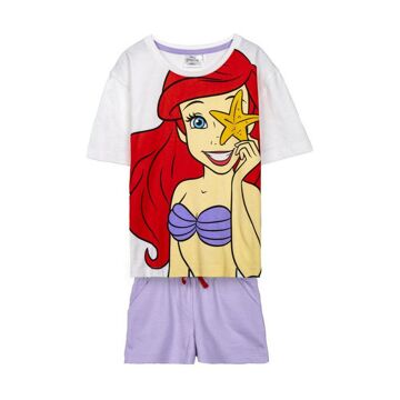 Conjunto de Vestuário Princesses Disney Infantil Branco 4 Anos