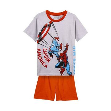 Pijama Infantil The Avengers Vermelho 8 Anos