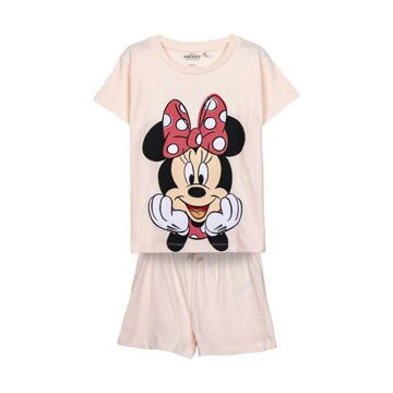 Pijama Infantil Minnie Mouse Cor de Rosa 7 Anos