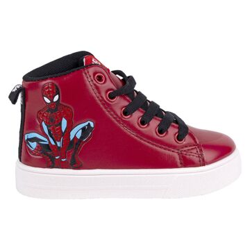 Botas Infantis Casuais Spiderman Vermelho 32