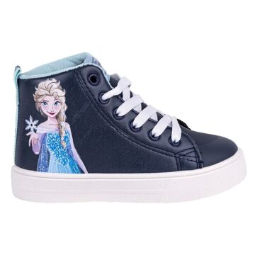 Botas Infantis Casuais Frozen Azul 26