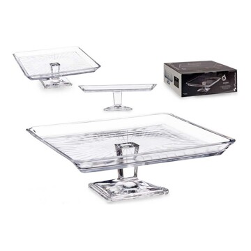 Tarteira Madlen Cristal Transparente (23,7 X 8 X 23,7 cm)