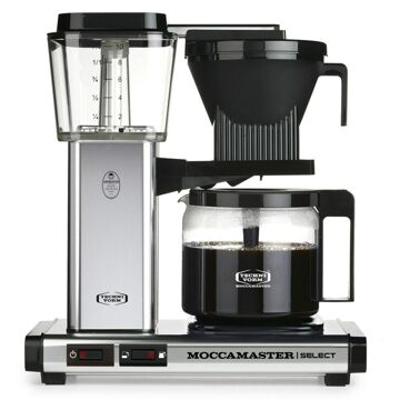 Cafeteira Elétrica Moccamaster Kbg 1520 W Preto Prateado 1,25 L