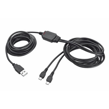 Cabo USB para Micro USB Trust Gxt 222 Preto