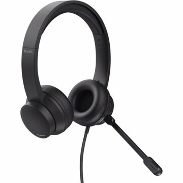 Auriculares com Microfone Trust 25087 Preto