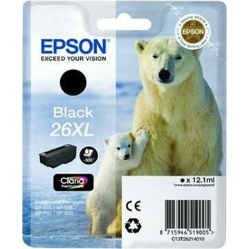 Tinteiro de Tinta Original Epson 26XL Preto