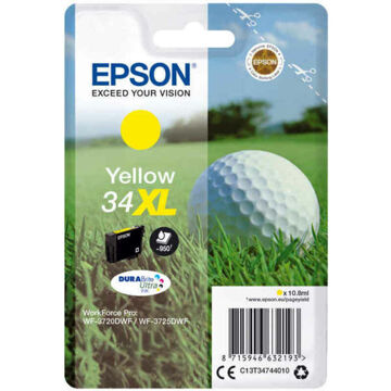 Tinteiro de Tinta Original Epson 34XL Amarelo