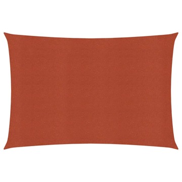 Para-sol Estilo Vela 160 G/m² 2,5x4,5 M Pead Terracota