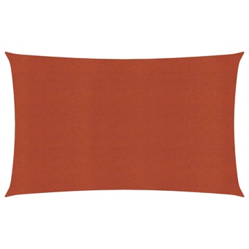 Para-sol Estilo Vela 160 G/m² 4x7 M Pead Terracota