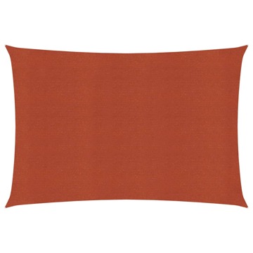 Para-sol Estilo Vela 160 G/m² 5x7 M Pead Terracota