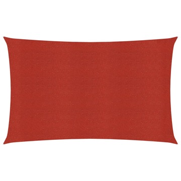 Para-sol Estilo Vela 160 G/m² 3x5 M Pead Vermelho