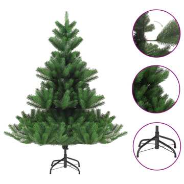 Árvore de Natal Artificial 150 cm Abeto Caucasiano Verde