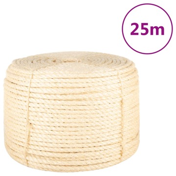 Corda 100% Sisal 12 mm 25 M