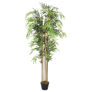 árvore de Bambu Artificial 1605 Folhas 180 cm Verde