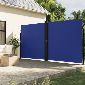 Toldo Lateral Retrátil 220x1000 cm Azul