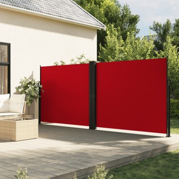 Toldo Lateral Retrátil 160x1200 cm Vermelho