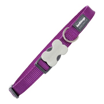 Coleira para Cães Red Dingo Liso Roxo (1,5 X 24-36 cm)