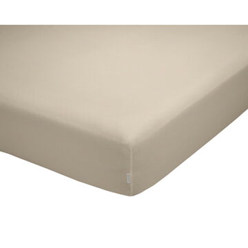 Lençol de Baixo Alexandra House Living Qutun Taupe 150 X 200 cm